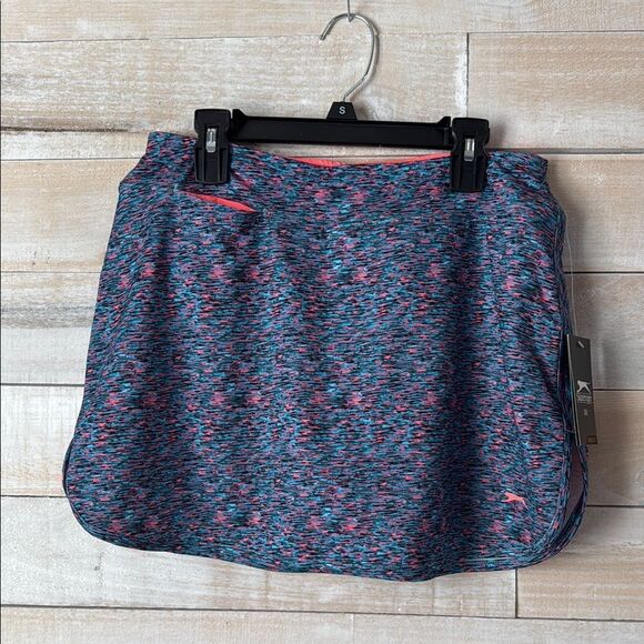 Slazenger Luminescent Space Dye Knot Skort in Coral Carnival Size S NWT - Picture 1 of 5